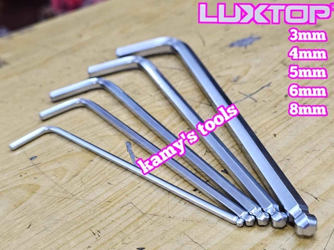 Lục giác bi Luxtop 3mm 4mm 5mm 6mm 8mm LT-SHK3 LT-SHK4 LT-SHK5 LT-SHK6 LT-SHK8