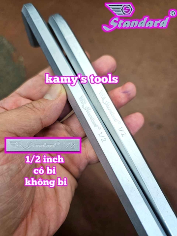 Lục giác hệ inch 1/2 inch 12.7mm Standard không bi và có bi STD-68120A STD-68120B