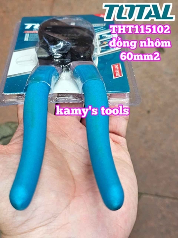Kìm cắt cáp total 10 inch THT115102 đồng nhôm 60mm2