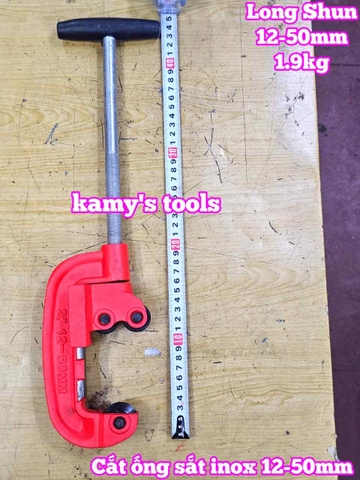 Dao cắt ống sắt kẽm inox 12-50mm Long Shun LS-0302A nặng 1.9kg