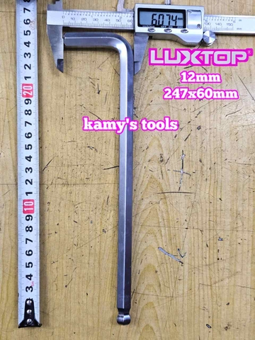 Lục giác bi Luxtop 10mm 12mm 14mm 17mm 19mm LT-SHK10 LT-SHK12 LT-SHK14 LT-SHK17 LT-SHK19