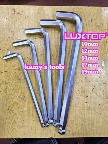 Lục giác bi Luxtop 10mm 12mm 14mm 17mm 19mm LT-SHK10 LT-SHK12 LT-SHK14 LT-SHK17 LT-SHK19