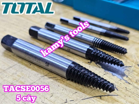 Bộ mũi taro lấy ốc gãy 5 chi tiết Total TACSE0056 từ 3-18mm