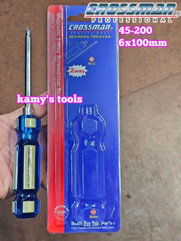 Tua vít 2 đầu mẫu mới 6mm dài 38mm 100mm 150mm 200mm Crossman 45-100 45-200 45-300 45-400