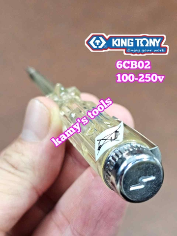 Bút thử điện Kingtony 6CB02 100v-250v dài 140mm