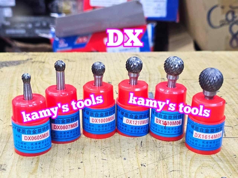 Mũi Mài Mũi Doa Hợp Kim Thép Dx 6mm 8mm 10mm 14mm 16mm