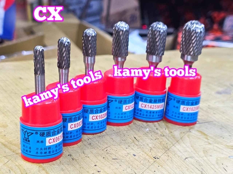 Mũi Mài Mũi Doa Hợp Kim Thép CX 6mm 8mm 10mm 12mm 14mm 16mm