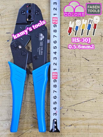 Kìm bấm cos Fasen HS-30J tiết diện 0.5-6mm2 dài 9 inch
