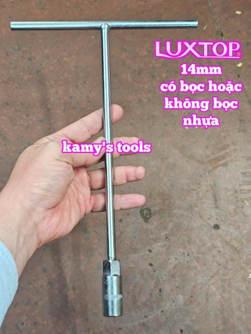 Cần tuýp siết chữ T Luxtop 8mm 9mm 10mm 11mm 12mm 13mm 14mm 17mm 19mm