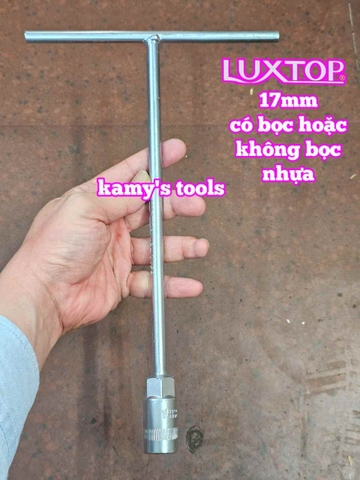 Cần tuýp siết chữ T Luxtop 8mm 9mm 10mm 11mm 12mm 13mm 14mm 17mm 19mm