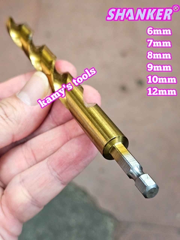 Mũi khoan sắt chuôi lục giác Shanker 6mm 7mm 8mm 9mm 10mm 12mm SK-62306 SK-62307 SK-62308 SK-62309 SK-62310 SK-62312