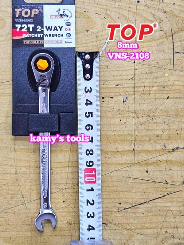 Cờ lê vòng miệng tự động đảo chiều Top Gold 8mm 9mm 10mm 11mm 12mm 13mm 14mm 15mm 16mm 17mm 18mm 19mm