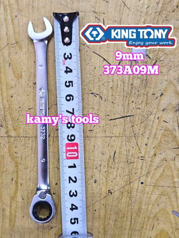 Cờ lê vòng miệng tự động Kingtony 8mm 9mm 10mm 11mm 12mm 13mm 14mm 15mm 16mm 17mm 18mm 19mm Model 373A08M 373A09M 373A10M 373A11M 373A12M 373A13M 373A14M 373A15M 373A16M 373A17M 373A18M 373A19M