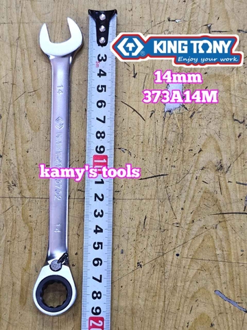 Cờ lê vòng miệng tự động Kingtony 8mm 9mm 10mm 11mm 12mm 13mm 14mm 15mm 16mm 17mm 18mm 19mm Model 373A08M 373A09M 373A10M 373A11M 373A12M 373A13M 373A14M 373A15M 373A16M 373A17M 373A18M 373A19M