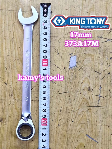 Cờ lê vòng miệng tự động Kingtony 8mm 9mm 10mm 11mm 12mm 13mm 14mm 15mm 16mm 17mm 18mm 19mm Model 373A08M 373A09M 373A10M 373A11M 373A12M 373A13M 373A14M 373A15M 373A16M 373A17M 373A18M 373A19M