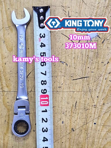 Cờ lê vòng miệng tự động lắc léo Kingtony 10mm 12mm 13mm 14mm 15mm 16mm 17mm 19mm 373010M 373012M 373013M 373014M 373015M 373016M 373017M 373019M