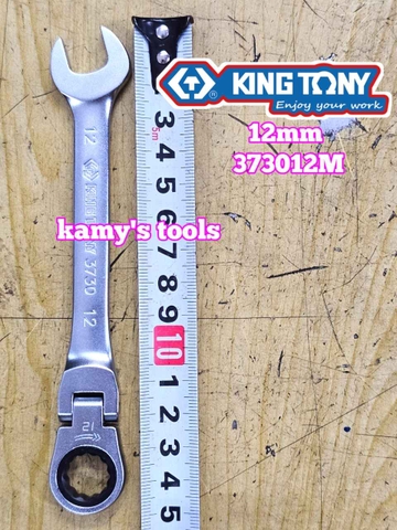 Cờ lê vòng miệng tự động lắc léo Kingtony 10mm 12mm 13mm 14mm 15mm 16mm 17mm 19mm 373010M 373012M 373013M 373014M 373015M 373016M 373017M 373019M