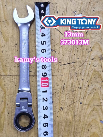 Cờ lê vòng miệng tự động lắc léo Kingtony 10mm 12mm 13mm 14mm 15mm 16mm 17mm 19mm 373010M 373012M 373013M 373014M 373015M 373016M 373017M 373019M