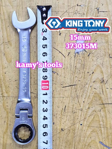 Cờ lê vòng miệng tự động lắc léo Kingtony 10mm 12mm 13mm 14mm 15mm 16mm 17mm 19mm 373010M 373012M 373013M 373014M 373015M 373016M 373017M 373019M