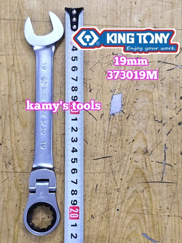 Cờ lê vòng miệng tự động lắc léo Kingtony 10mm 12mm 13mm 14mm 15mm 16mm 17mm 19mm 373010M 373012M 373013M 373014M 373015M 373016M 373017M 373019M