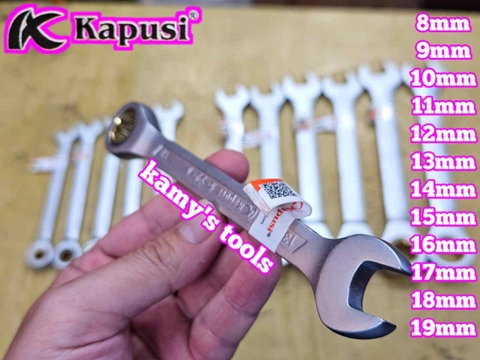 Cờ lê vòng miệng tự động Kapusi 8mm 9mm 10mm 11mm 12mm 13mm 14mm 15mm 16mm 17mm 18mm 19mm K-7641 K-7642 K-7643 K-7644 K-7645 K-7646 K-7647 K-7648 K-7649 K-7650 K-7651 K-7652