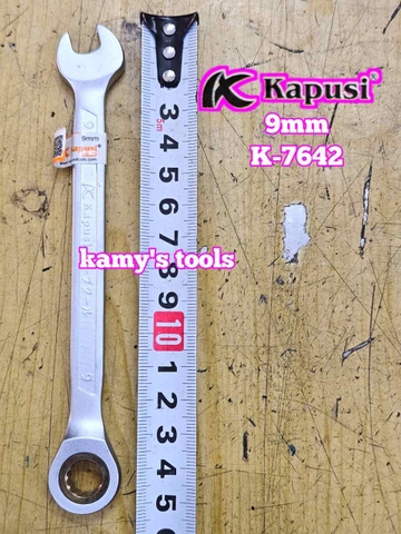 Cờ lê vòng miệng tự động Kapusi 8mm 9mm 10mm 11mm 12mm 13mm 14mm 15mm 16mm 17mm 18mm 19mm K-7641 K-7642 K-7643 K-7644 K-7645 K-7646 K-7647 K-7648 K-7649 K-7650 K-7651 K-7652