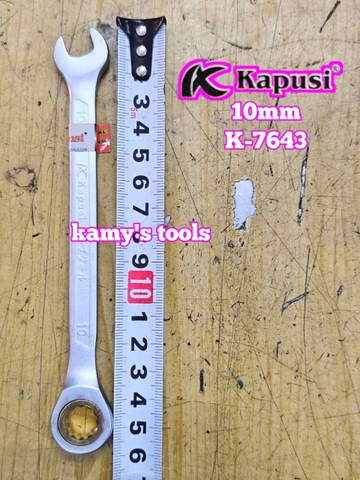 Cờ lê vòng miệng tự động Kapusi 8mm 9mm 10mm 11mm 12mm 13mm 14mm 15mm 16mm 17mm 18mm 19mm K-7641 K-7642 K-7643 K-7644 K-7645 K-7646 K-7647 K-7648 K-7649 K-7650 K-7651 K-7652