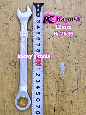 Cờ lê vòng miệng tự động Kapusi 8mm 9mm 10mm 11mm 12mm 13mm 14mm 15mm 16mm 17mm 18mm 19mm K-7641 K-7642 K-7643 K-7644 K-7645 K-7646 K-7647 K-7648 K-7649 K-7650 K-7651 K-7652