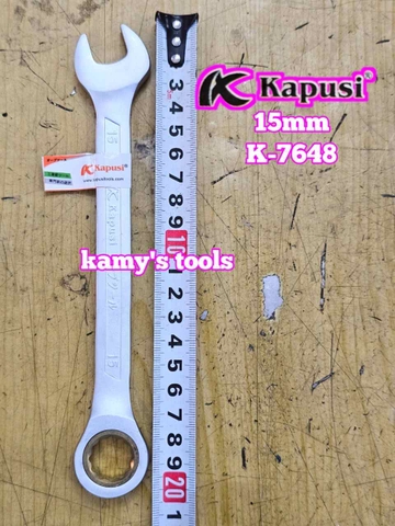 Cờ lê vòng miệng tự động Kapusi 8mm 9mm 10mm 11mm 12mm 13mm 14mm 15mm 16mm 17mm 18mm 19mm K-7641 K-7642 K-7643 K-7644 K-7645 K-7646 K-7647 K-7648 K-7649 K-7650 K-7651 K-7652