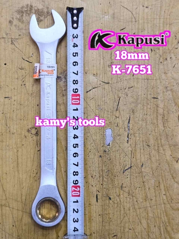 Cờ lê vòng miệng tự động Kapusi 8mm 9mm 10mm 11mm 12mm 13mm 14mm 15mm 16mm 17mm 18mm 19mm K-7641 K-7642 K-7643 K-7644 K-7645 K-7646 K-7647 K-7648 K-7649 K-7650 K-7651 K-7652