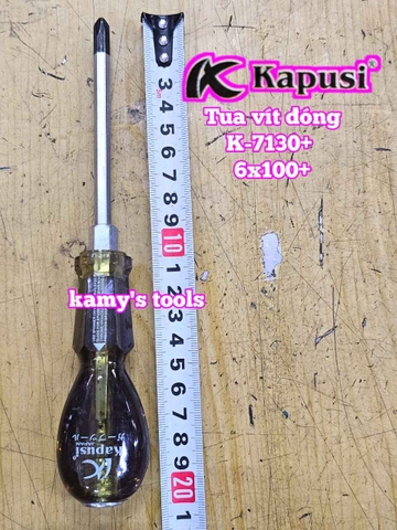 Tua vít đóng bake dẹp Kapusi 6mm 8mm dài 100mm 150mm 200mm 250mm