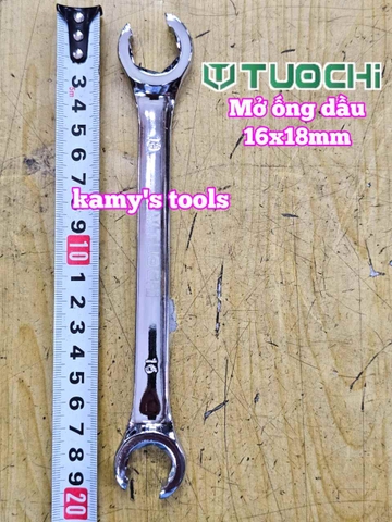 Cờ lê mở ống dầu Tuochi 8x10mm 10x12mm 11x13mm 12x14mm 14x17mm 16x18mm 17x19mm 19x22mm 22x24mm 24x27mm