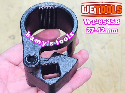 Vam cảo rotuyn lái trong tháo lắp thanh lái trong Wetools WT-8545A mở từ 27-42mm