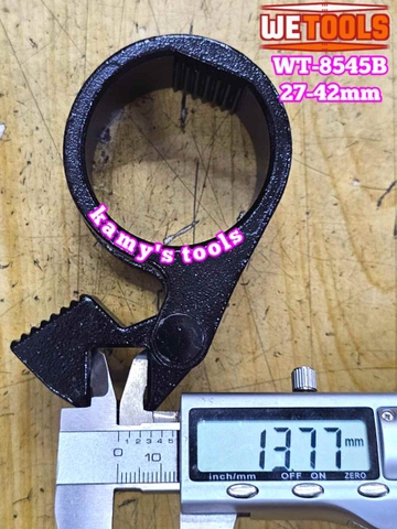 Vam cảo rotuyn lái trong tháo lắp thanh lái trong Wetools WT-8545A mở từ 27-42mm