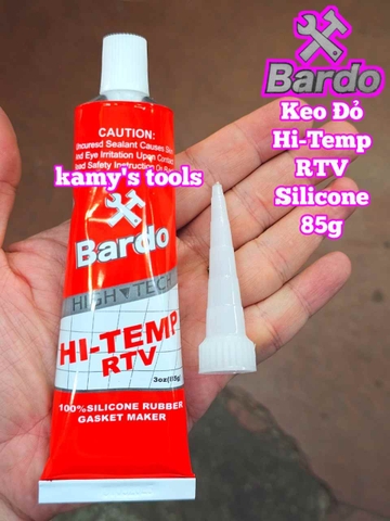 Keo dán ron chịu nhiệt độ cao đỏ Bardo 85g