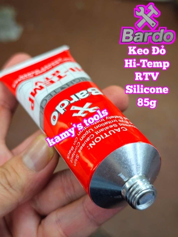 Keo dán ron chịu nhiệt độ cao đỏ Bardo 85g