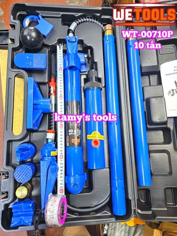 Bộ cảo vam kích thủy lực kéo năn khung xe tai nạn ô tô 10 tấn Wetools WT-00710P