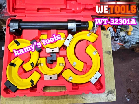Cảo vam tháo lắp lò xo phuộc giảm xóc ô tô hạng nặng 9 chi tiết Wetools WT-32301A