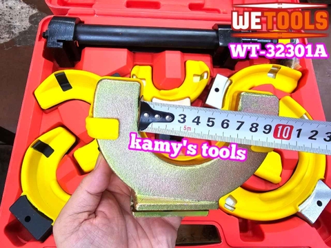 Cảo vam tháo lắp lò xo phuộc giảm xóc ô tô hạng nặng 9 chi tiết Wetools WT-32301A
