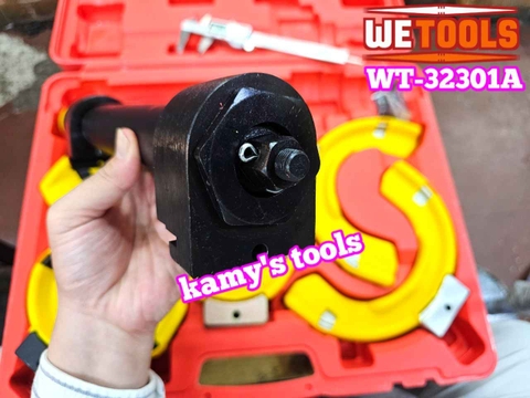 Cảo vam tháo lắp lò xo phuộc giảm xóc ô tô hạng nặng 9 chi tiết Wetools WT-32301A