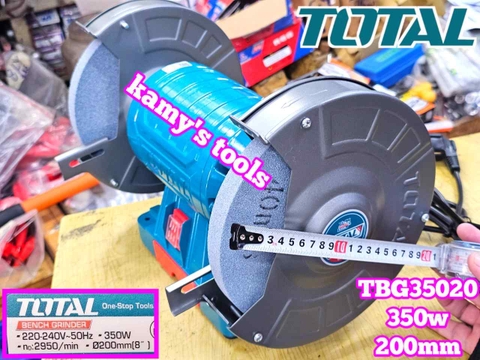 Máy mài để bàn 2 đá Total 8 inch 200mm TBG35020 350w