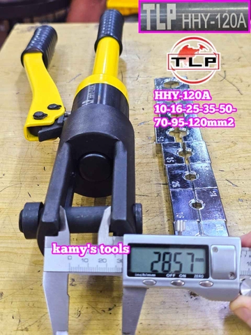 Kìm Ép Cos Thủy Lực Hhy-120a 10mm2-120mm2 TLP