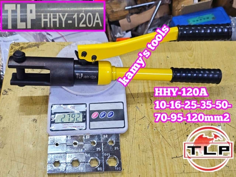Kìm Ép Cos Thủy Lực Hhy-120a 10mm2-120mm2 TLP