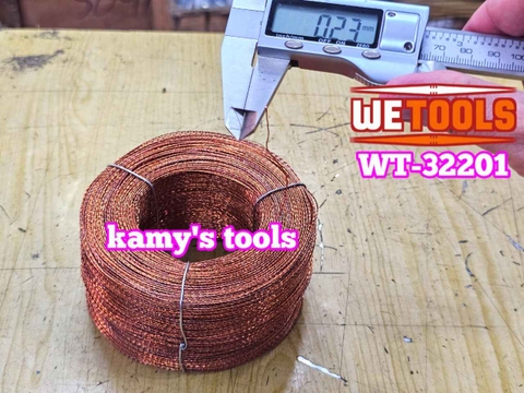 Dây đồng niêm phong xoắn đôi 1000g 1kg loại tròn Wetools WT-32201
