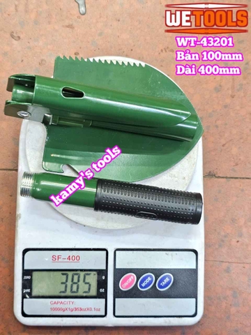 Cuốc xẻng đa năng làm vườn xếp gọn nhỏ trung lớn Wetools WT-43201 WT-43202 WT-43203