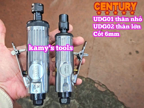 Máy mài hơi bằng khí nén cốt 6mm Century UDG01 UDG02