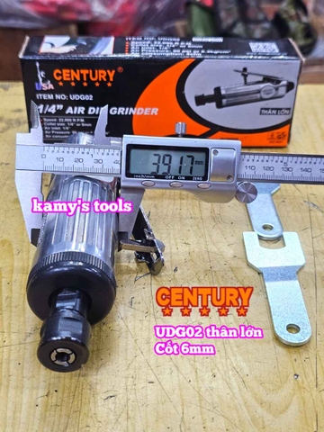 Máy mài hơi bằng khí nén cốt 6mm Century UDG01 UDG02