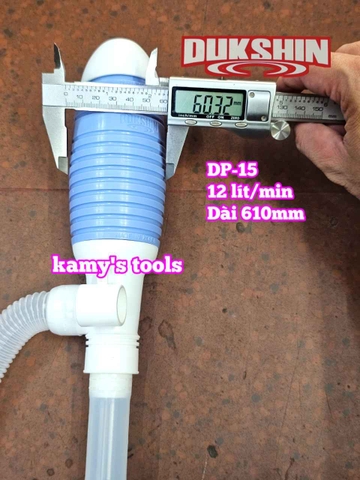 Ống bơm hút xăng dầu cầm tay bằng nhựa DP-15 DUKSHIN Hàn Quốc