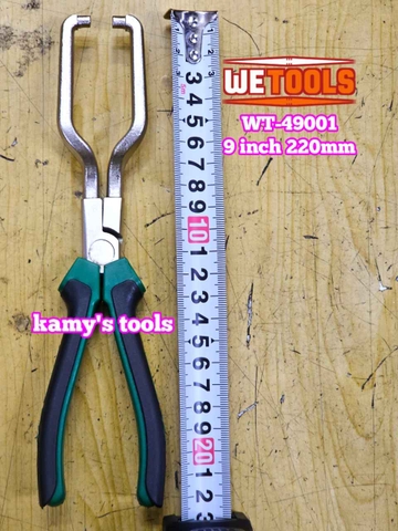 Kìm tháo ống nhiên liệu tháo ống lọc xăng bóp khớp nối ống xăng ô tô dài 9 inch 220mm Wetools WT-49001