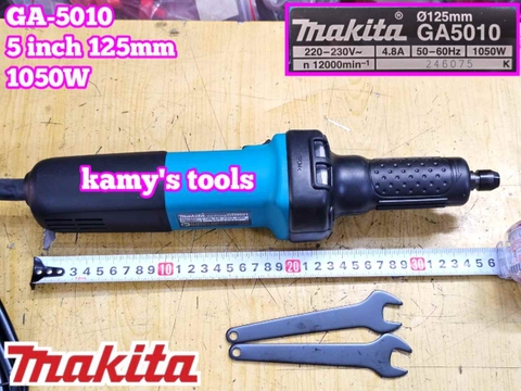 Máy mài góc 125mm Makita 1050w công tắc bóp GA5010
